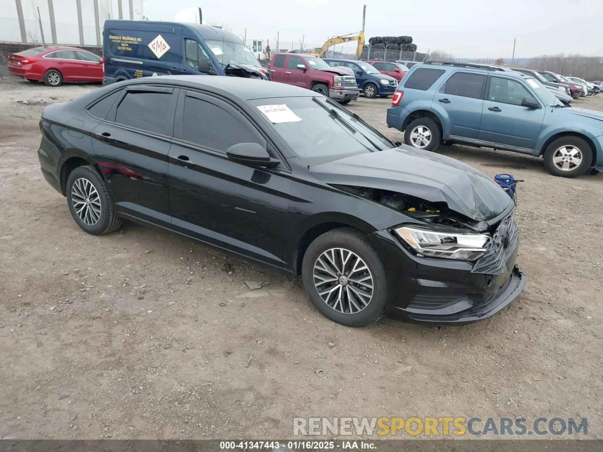 1 Фотография поврежденного автомобиля 3VWC57BU8MM102735 VOLKSWAGEN JETTA 2021