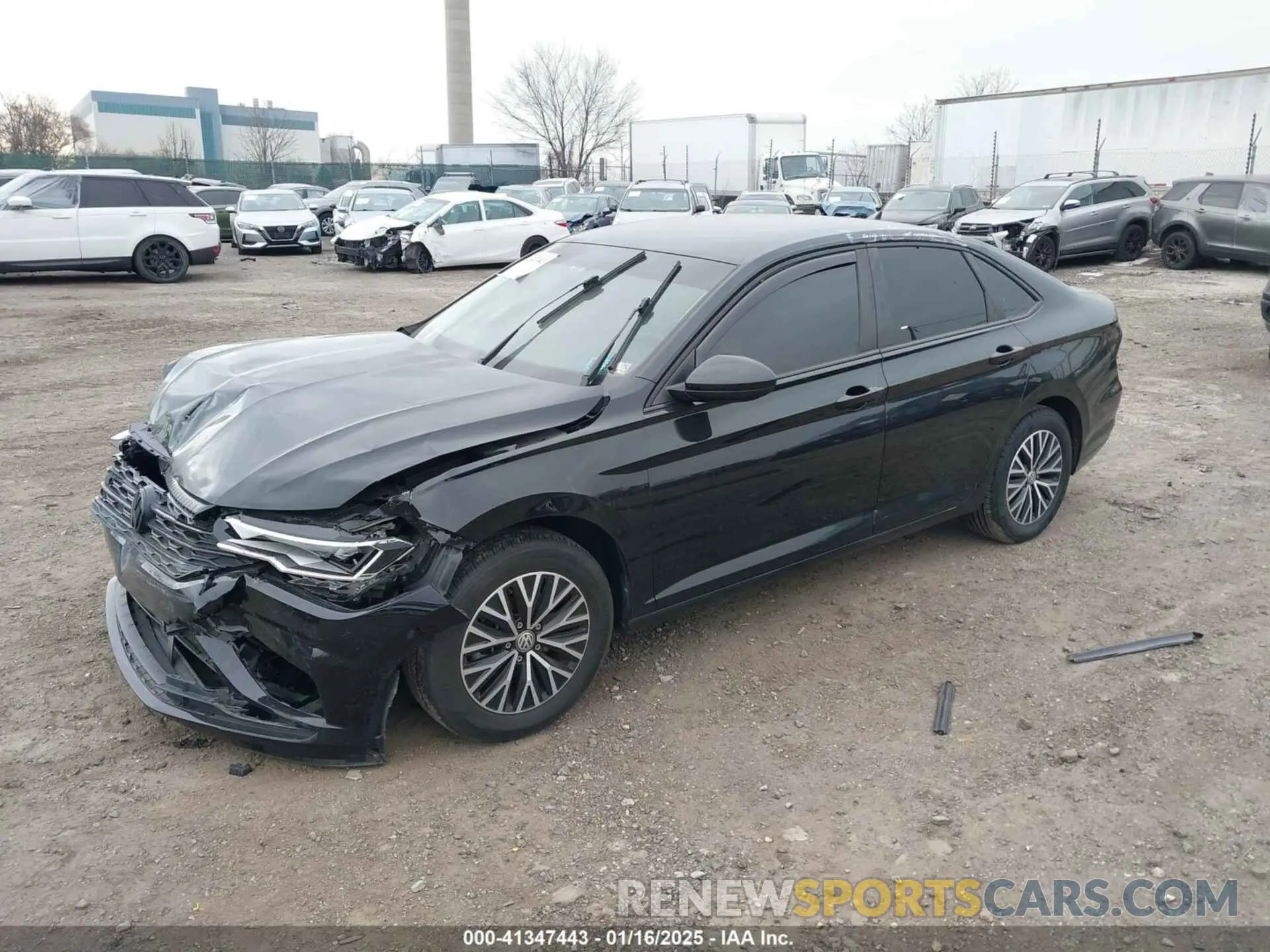 2 Фотография поврежденного автомобиля 3VWC57BU8MM102735 VOLKSWAGEN JETTA 2021