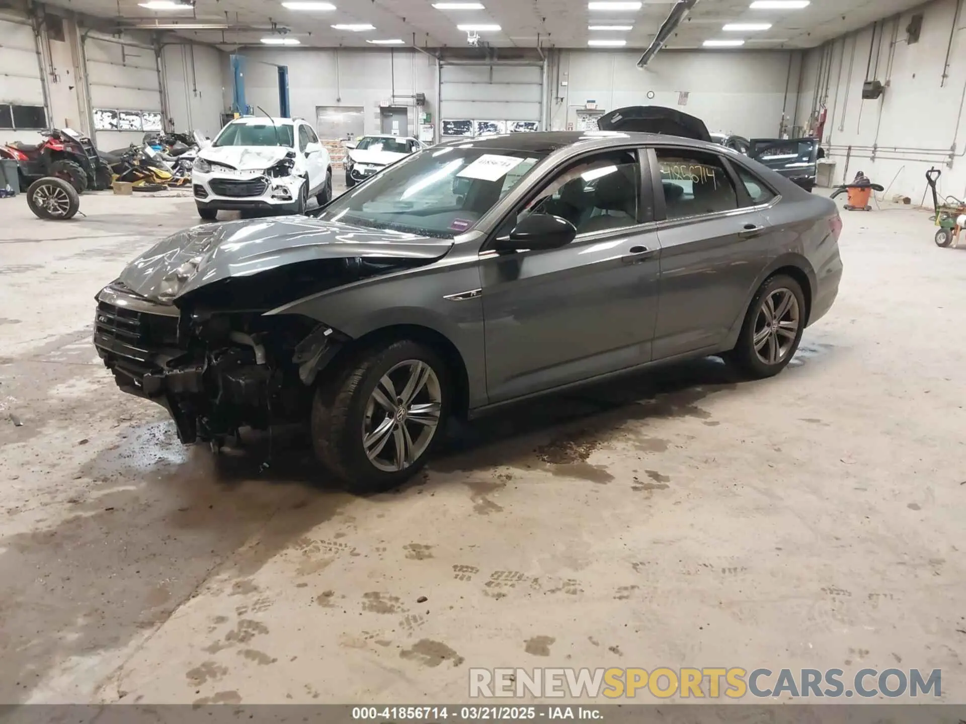 2 Фотография поврежденного автомобиля 3VWC57BU8MM102850 VOLKSWAGEN JETTA 2021