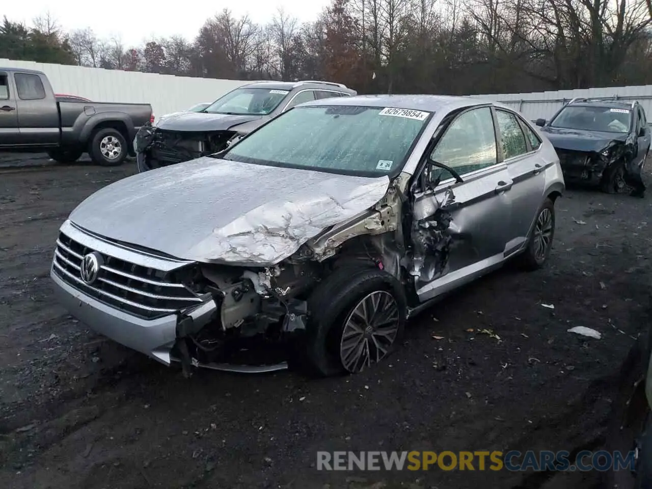 1 Фотография поврежденного автомобиля 3VWC57BU9MM015085 VOLKSWAGEN JETTA 2021