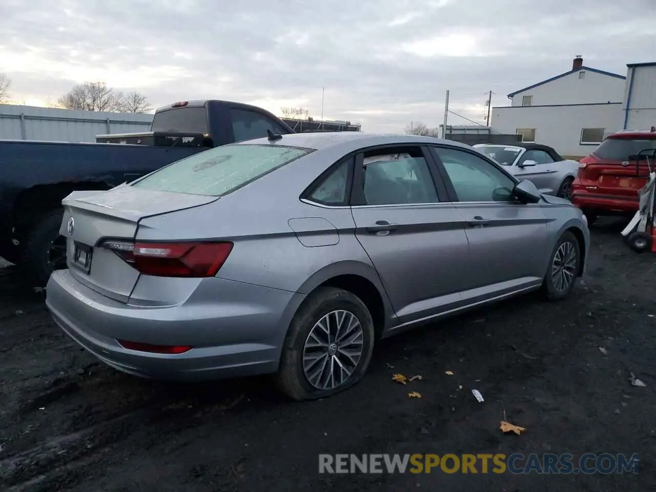 3 Фотография поврежденного автомобиля 3VWC57BU9MM015085 VOLKSWAGEN JETTA 2021