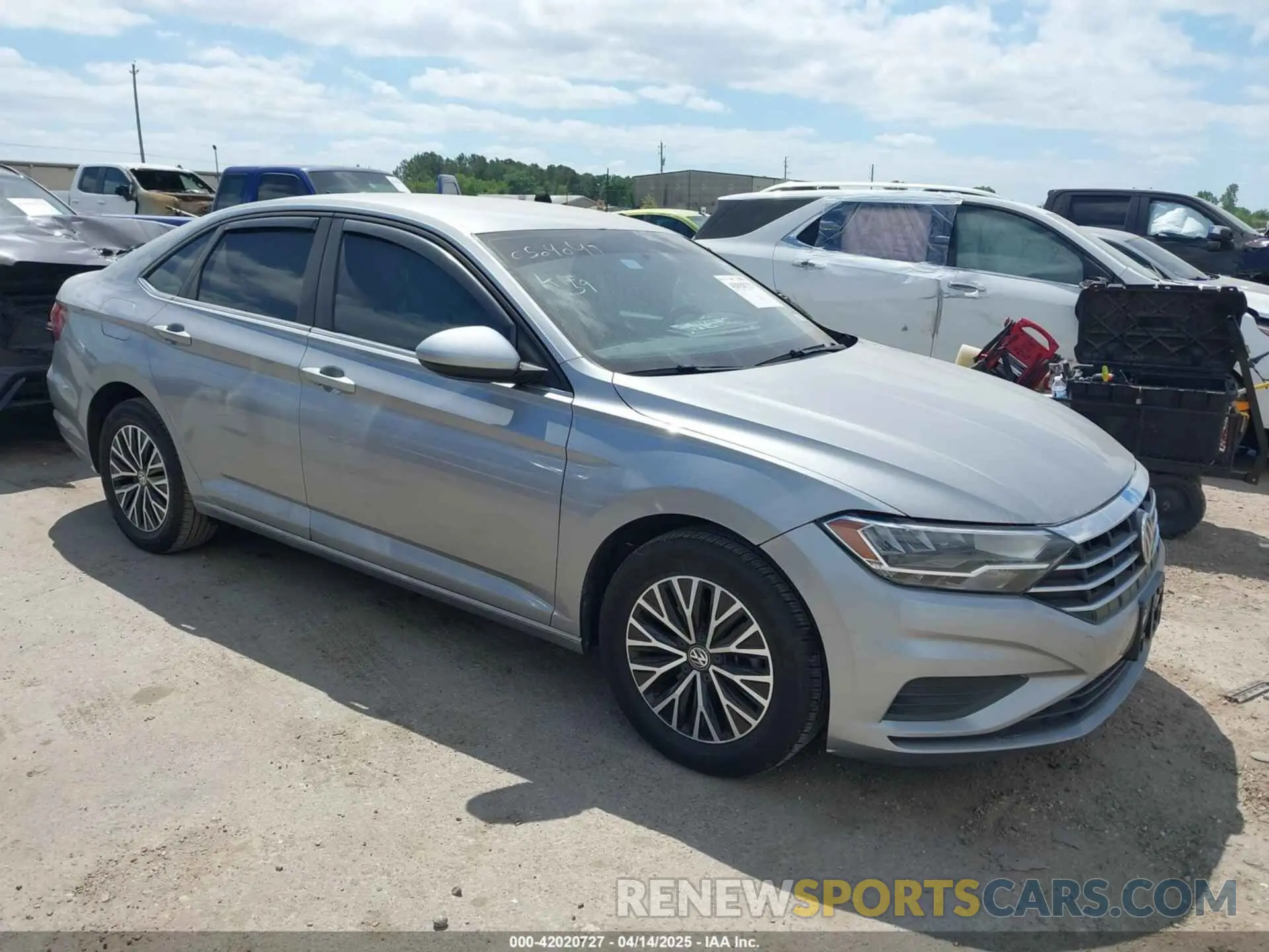 1 Фотография поврежденного автомобиля 3VWC57BU9MM015930 VOLKSWAGEN JETTA 2021