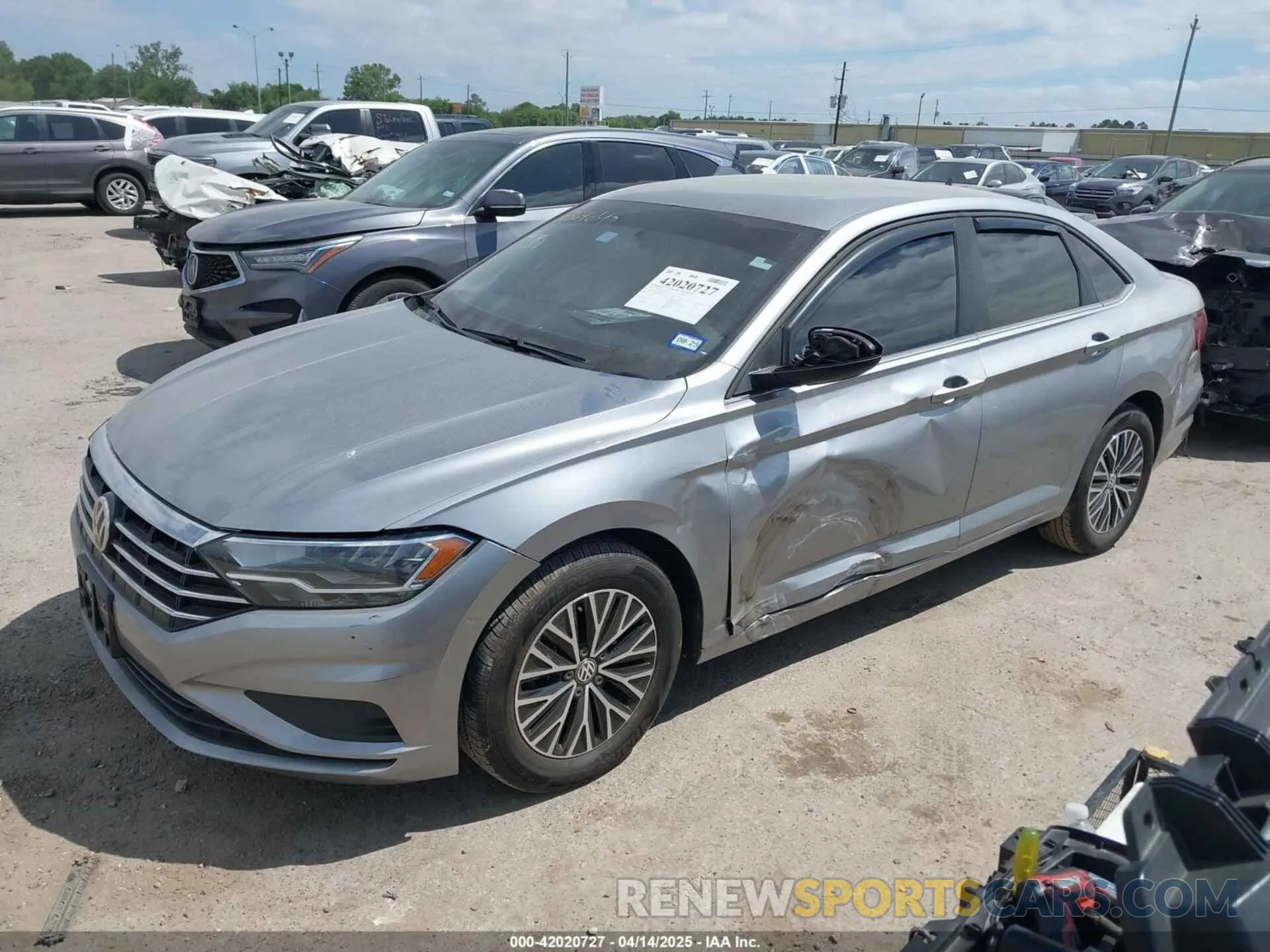 2 Фотография поврежденного автомобиля 3VWC57BU9MM015930 VOLKSWAGEN JETTA 2021