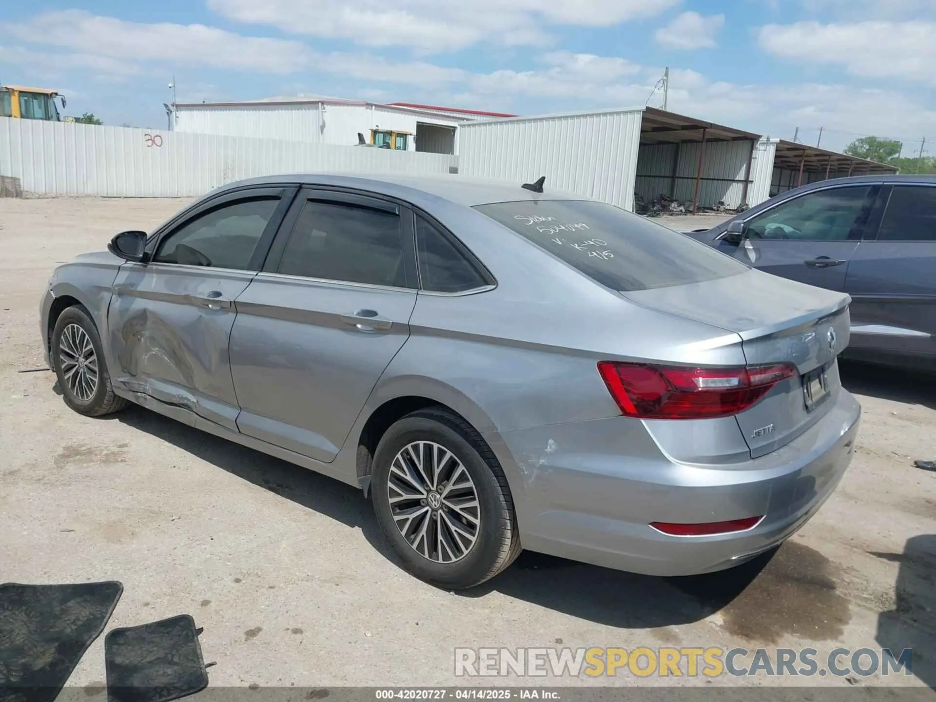 3 Фотография поврежденного автомобиля 3VWC57BU9MM015930 VOLKSWAGEN JETTA 2021