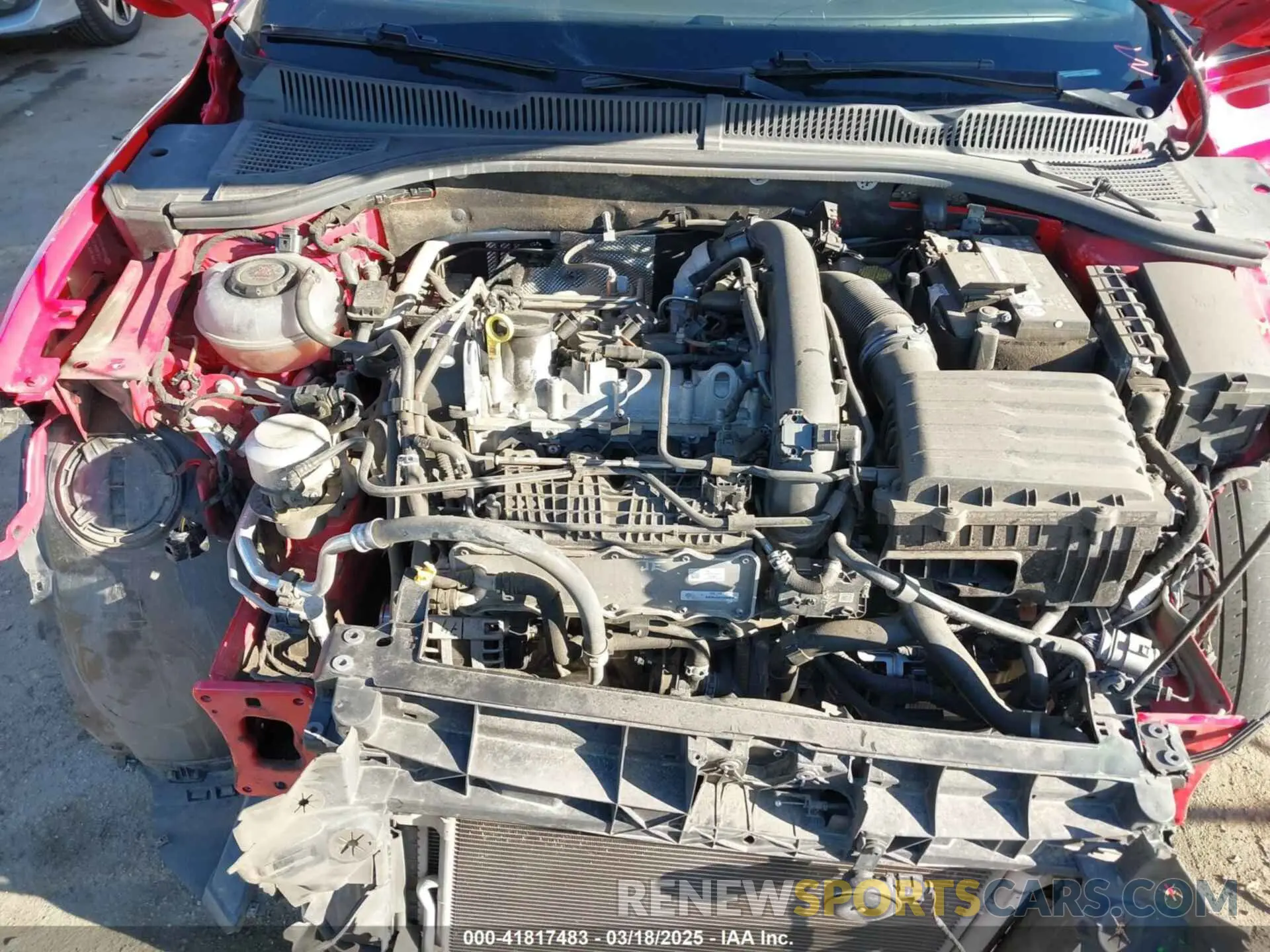 10 Фотография поврежденного автомобиля 3VWC57BU9MM022263 VOLKSWAGEN JETTA 2021