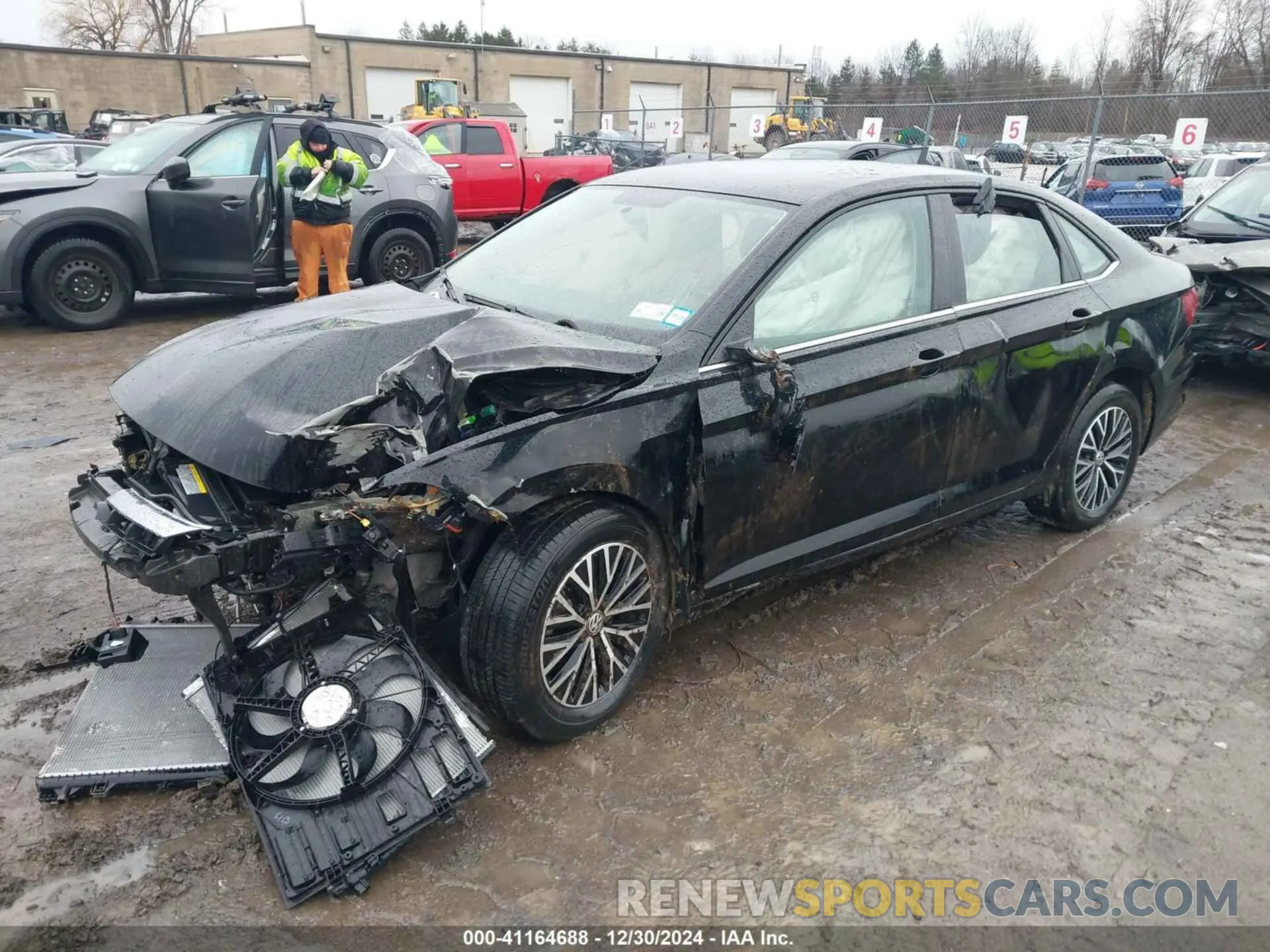 2 Фотография поврежденного автомобиля 3VWC57BU9MM030315 VOLKSWAGEN JETTA 2021