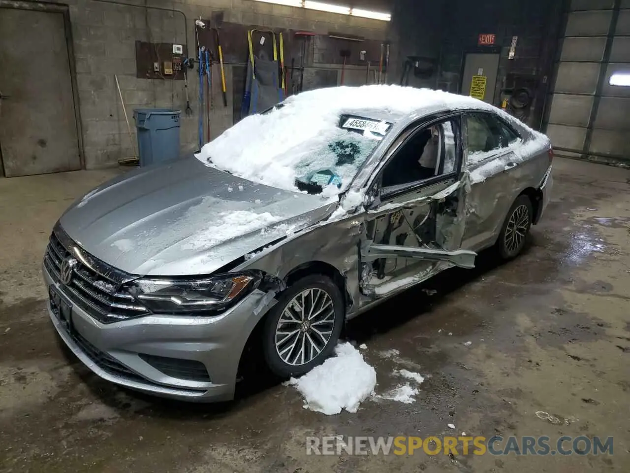 1 Фотография поврежденного автомобиля 3VWC57BU9MM048118 VOLKSWAGEN JETTA 2021