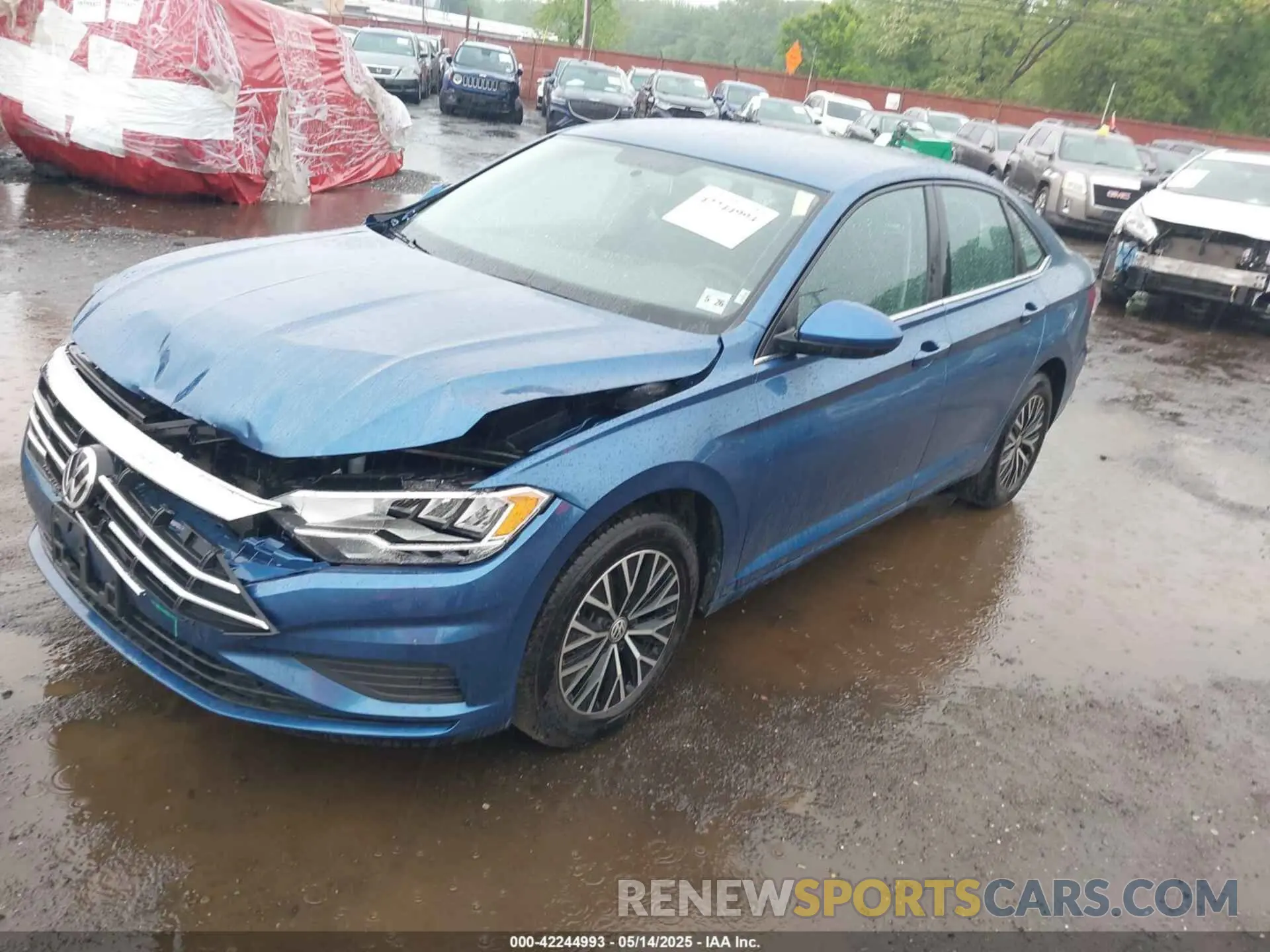 2 Фотография поврежденного автомобиля 3VWC57BU9MM054792 VOLKSWAGEN JETTA 2021