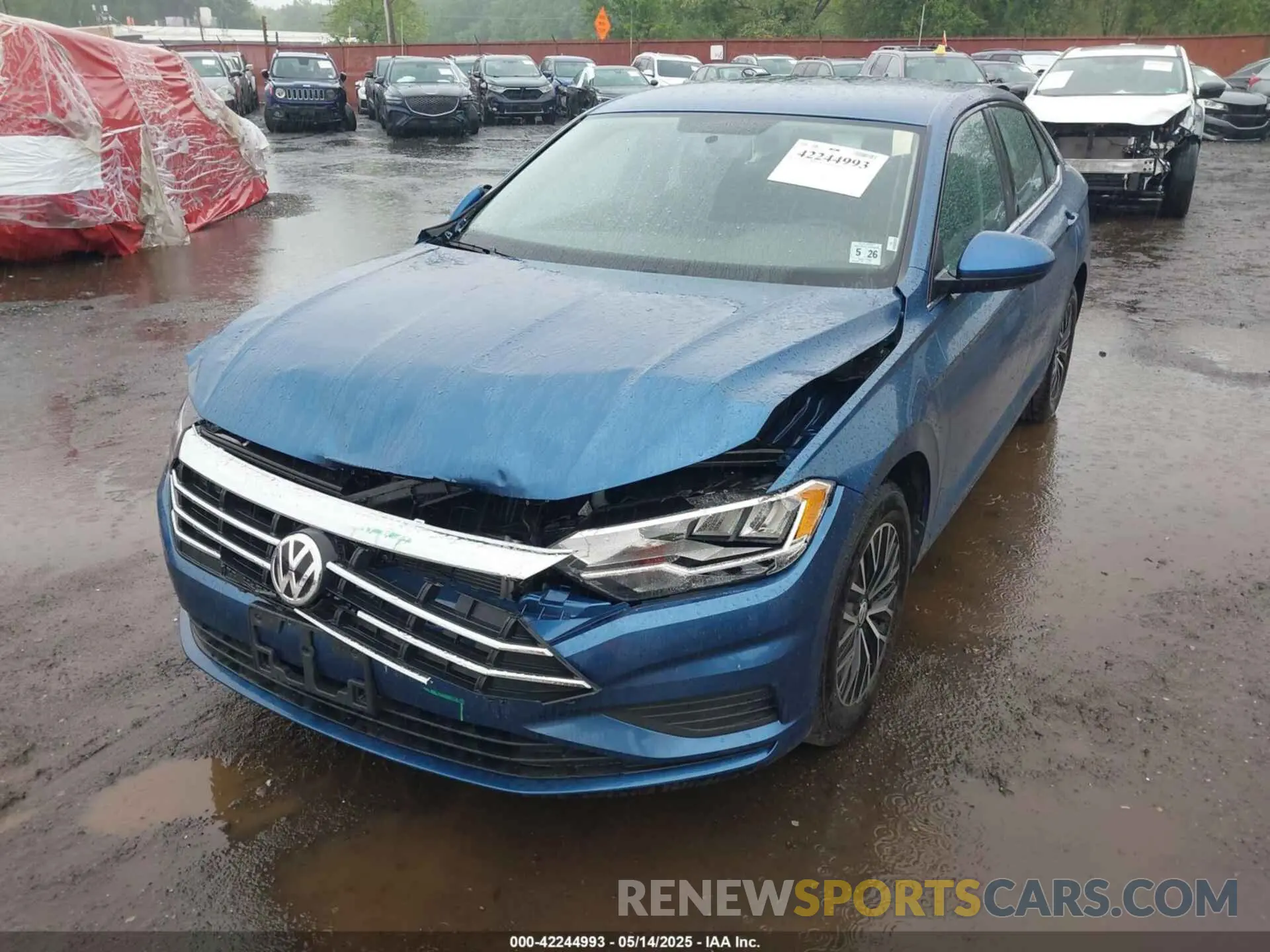 6 Фотография поврежденного автомобиля 3VWC57BU9MM054792 VOLKSWAGEN JETTA 2021