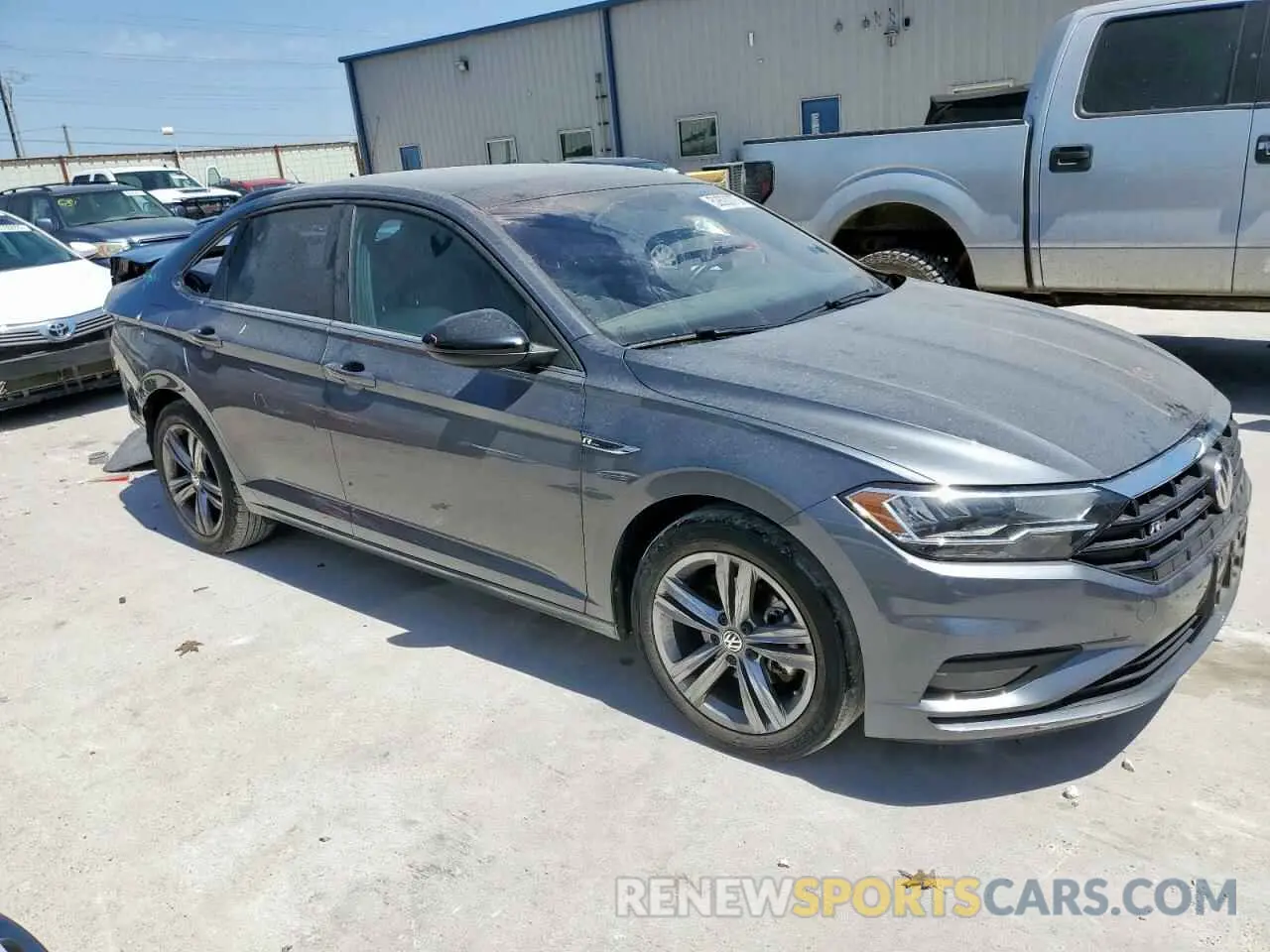 4 Фотография поврежденного автомобиля 3VWC57BU9MM064805 VOLKSWAGEN JETTA 2021