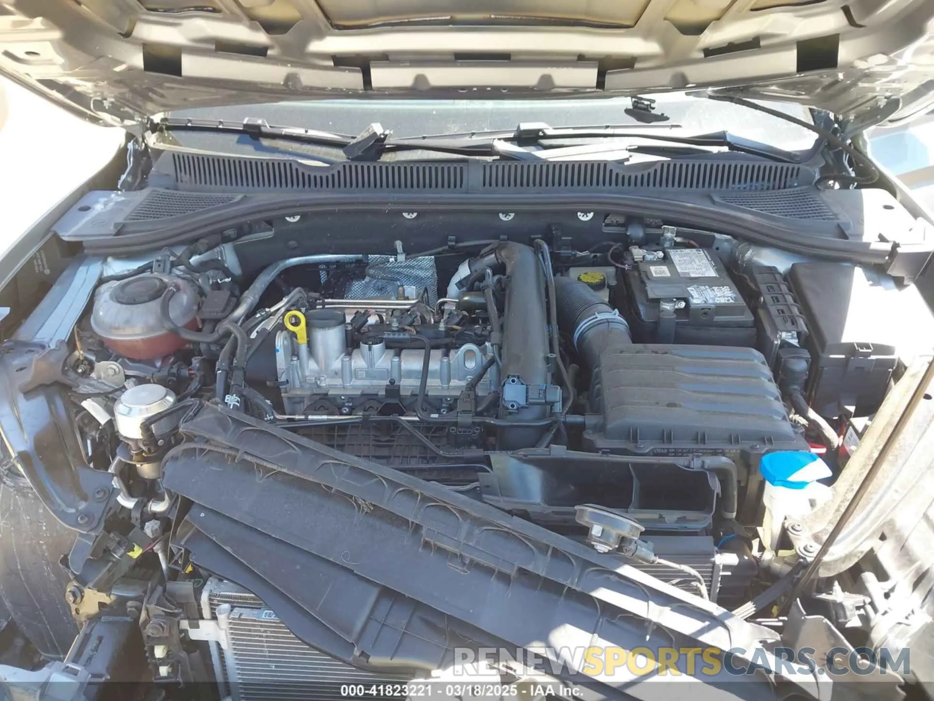 10 Фотография поврежденного автомобиля 3VWC57BU9MM066487 VOLKSWAGEN JETTA 2021
