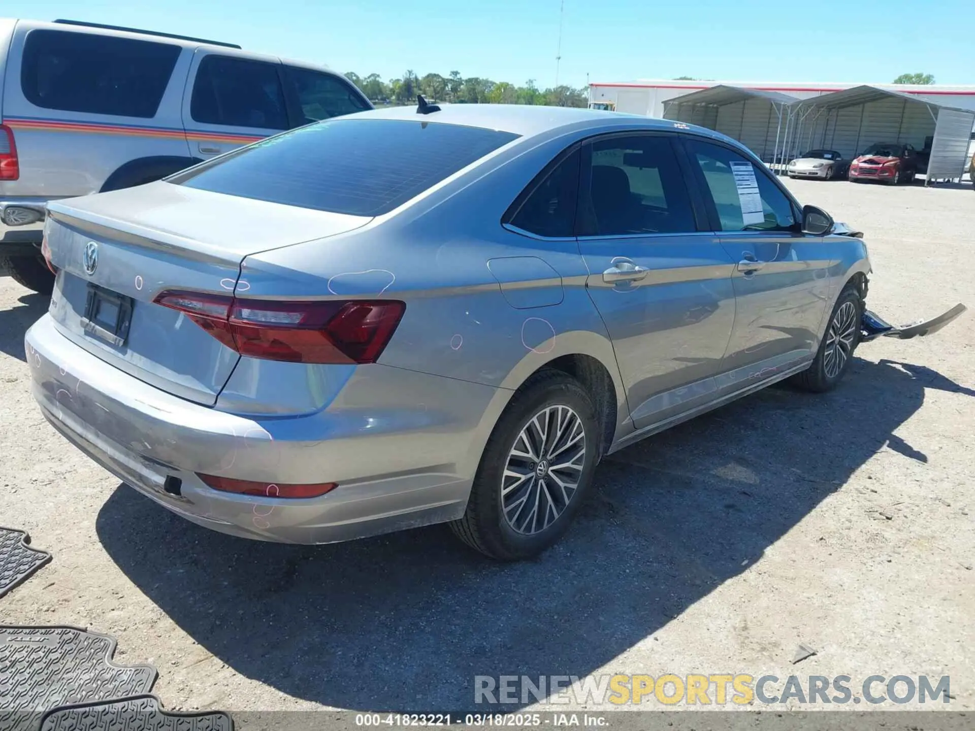 4 Фотография поврежденного автомобиля 3VWC57BU9MM066487 VOLKSWAGEN JETTA 2021