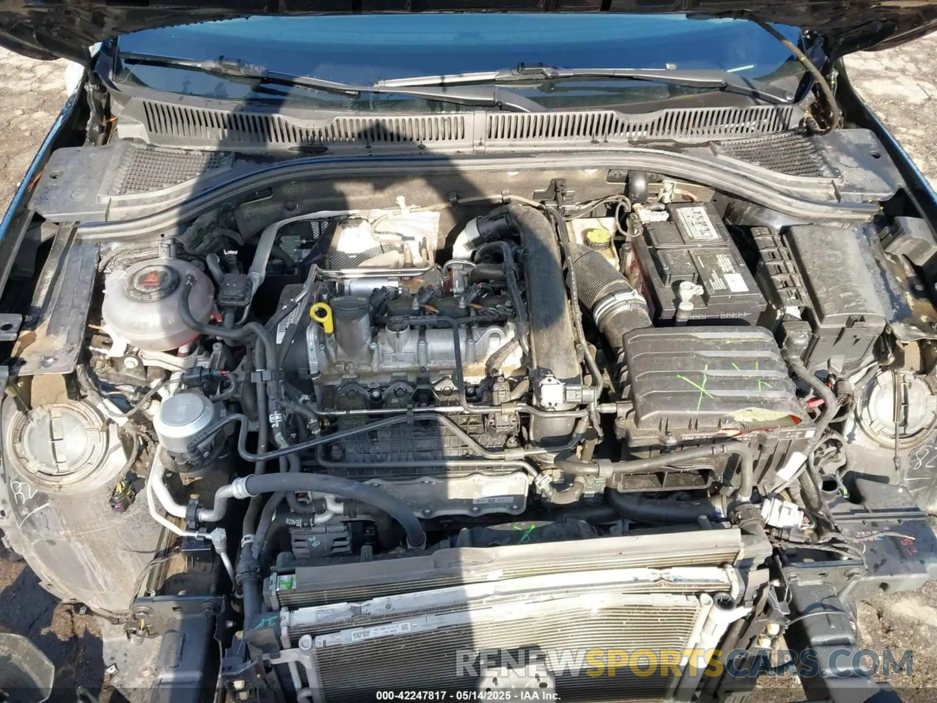 10 Photograph of a damaged car 3VWC57BU9MM098338 VOLKSWAGEN JETTA 2021