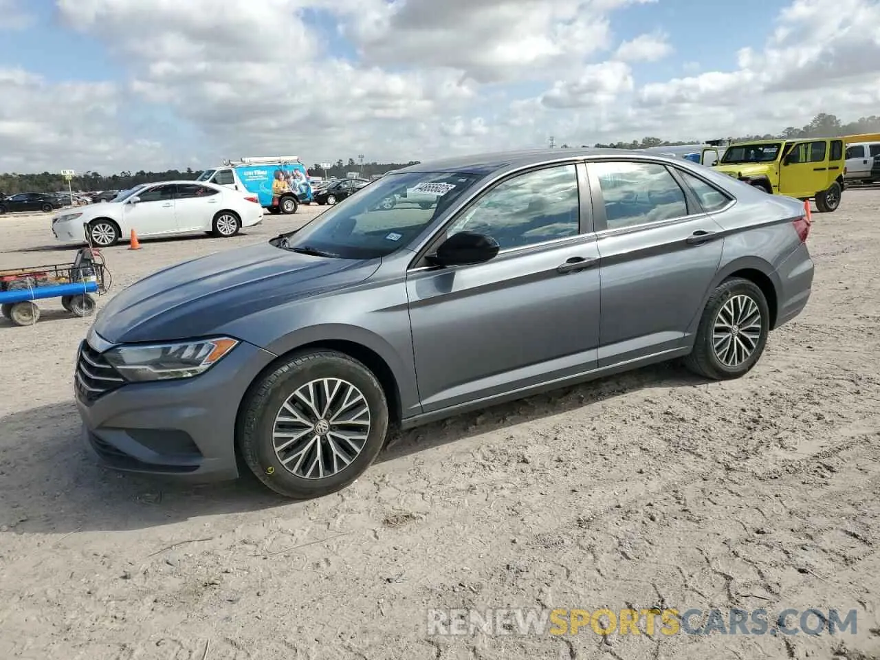 1 Photograph of a damaged car 3VWC57BUXMM003060 VOLKSWAGEN JETTA 2021