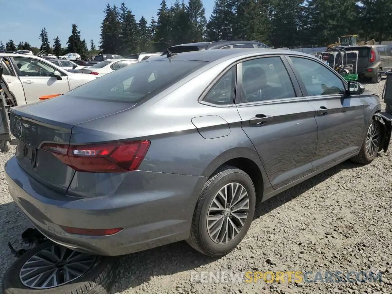 3 Фотография поврежденного автомобиля 3VWC57BUXMM032395 VOLKSWAGEN JETTA 2021