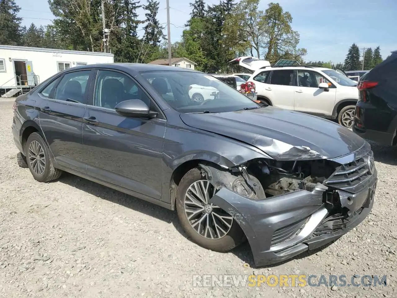 4 Фотография поврежденного автомобиля 3VWC57BUXMM032395 VOLKSWAGEN JETTA 2021