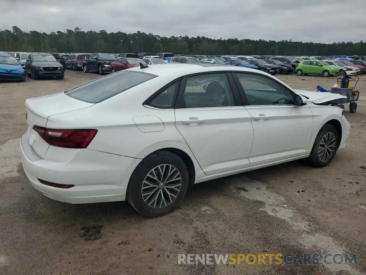3 Фотография поврежденного автомобиля 3VWC57BUXMM087042 VOLKSWAGEN JETTA 2021