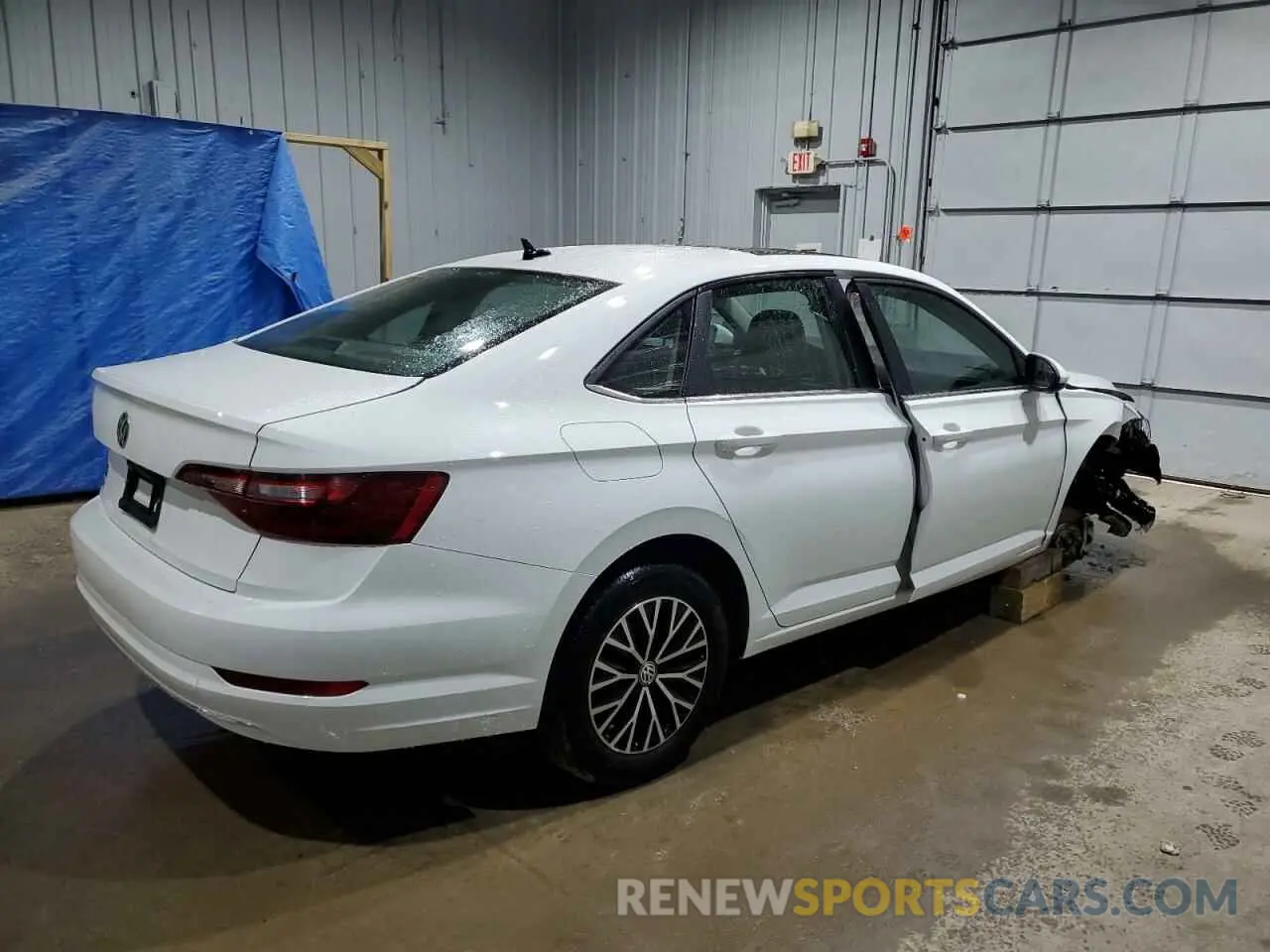 3 Фотография поврежденного автомобиля 3VWC57BUXMM088577 VOLKSWAGEN JETTA 2021