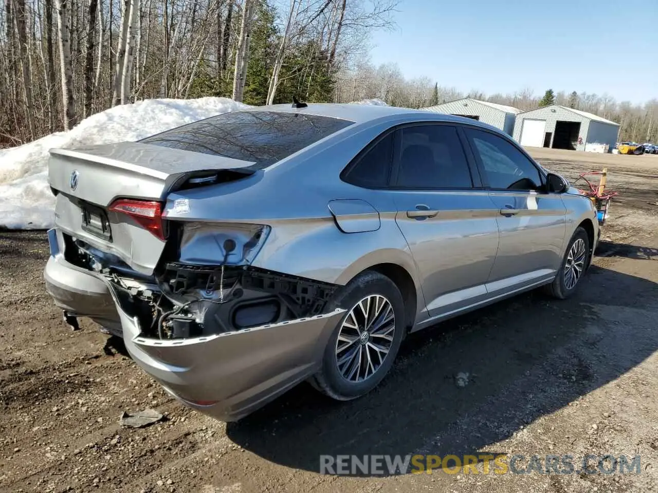 3 Photograph of a damaged car 3VWE57BU0MM061879 VOLKSWAGEN JETTA 2021