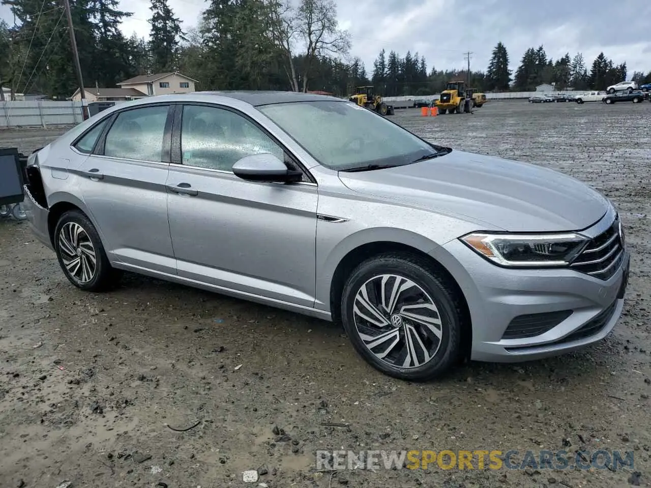 4 Фотография поврежденного автомобиля 3VWE57BU2MM019908 VOLKSWAGEN JETTA 2021