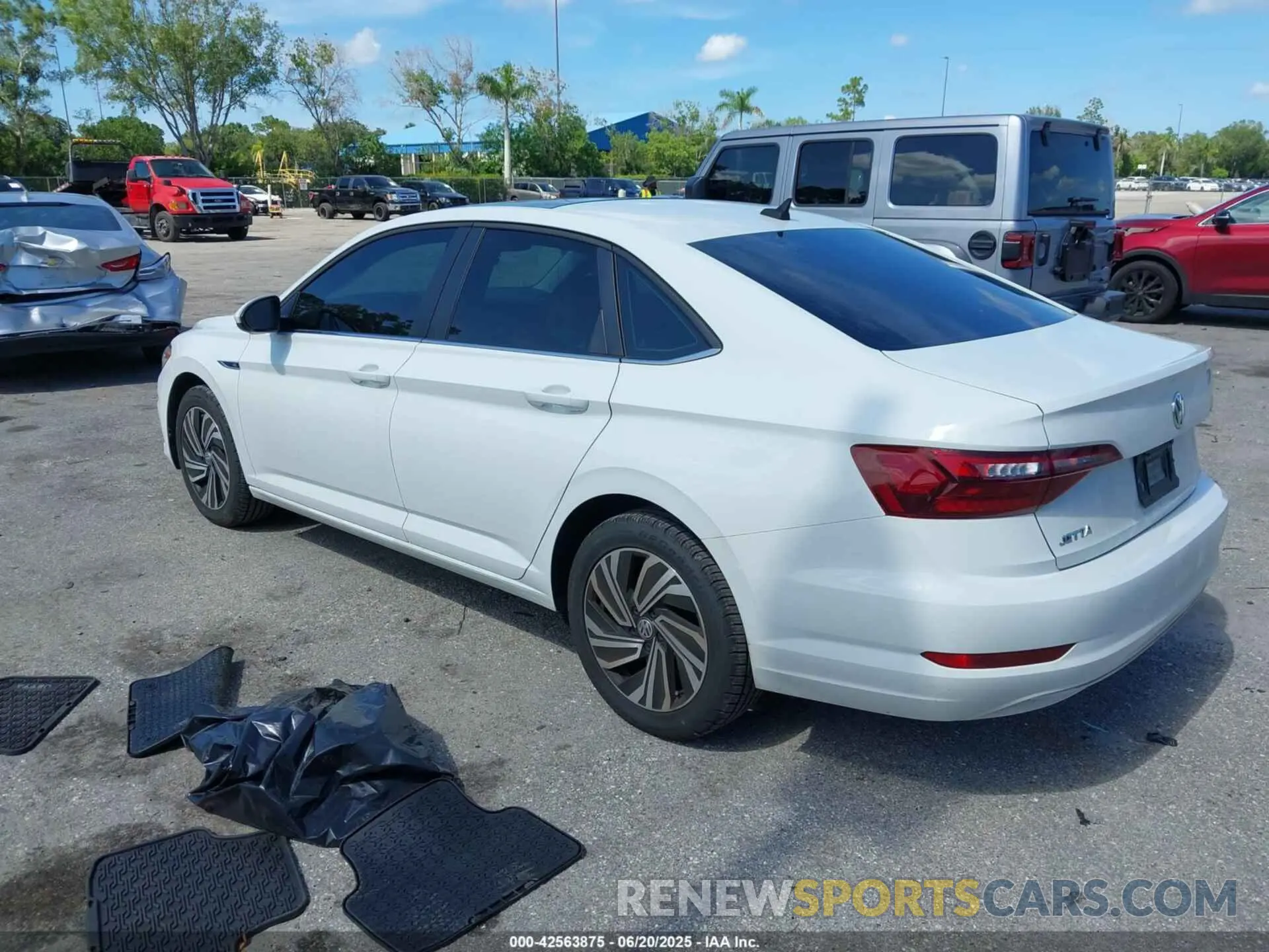 3 Photograph of a damaged car 3VWE57BU2MM047028 VOLKSWAGEN JETTA 2021