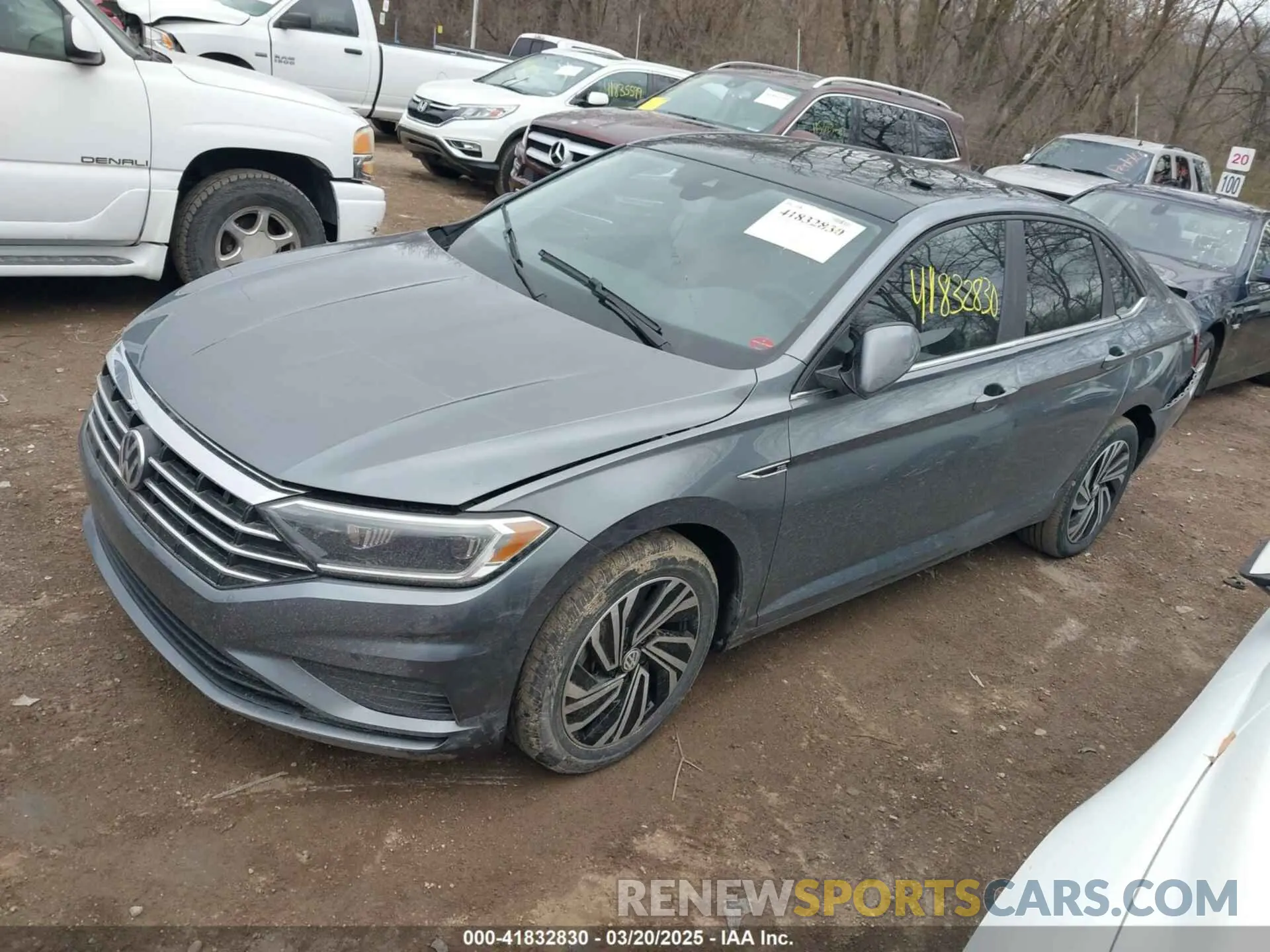 2 Photograph of a damaged car 3VWE57BU5MM086681 VOLKSWAGEN JETTA 2021