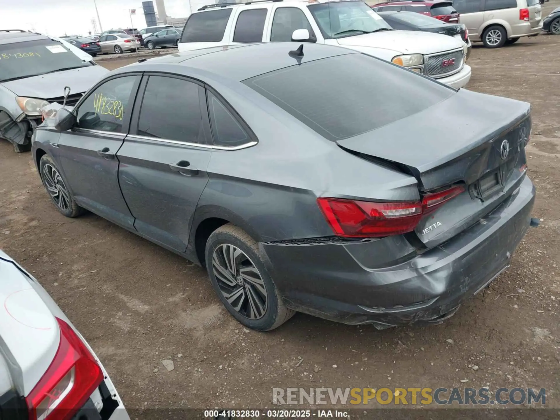 3 Photograph of a damaged car 3VWE57BU5MM086681 VOLKSWAGEN JETTA 2021
