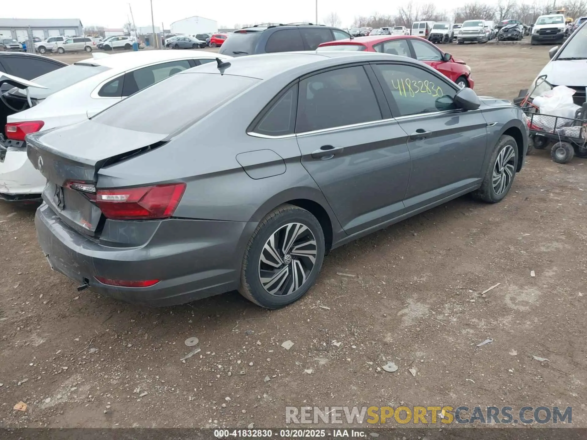 4 Photograph of a damaged car 3VWE57BU5MM086681 VOLKSWAGEN JETTA 2021