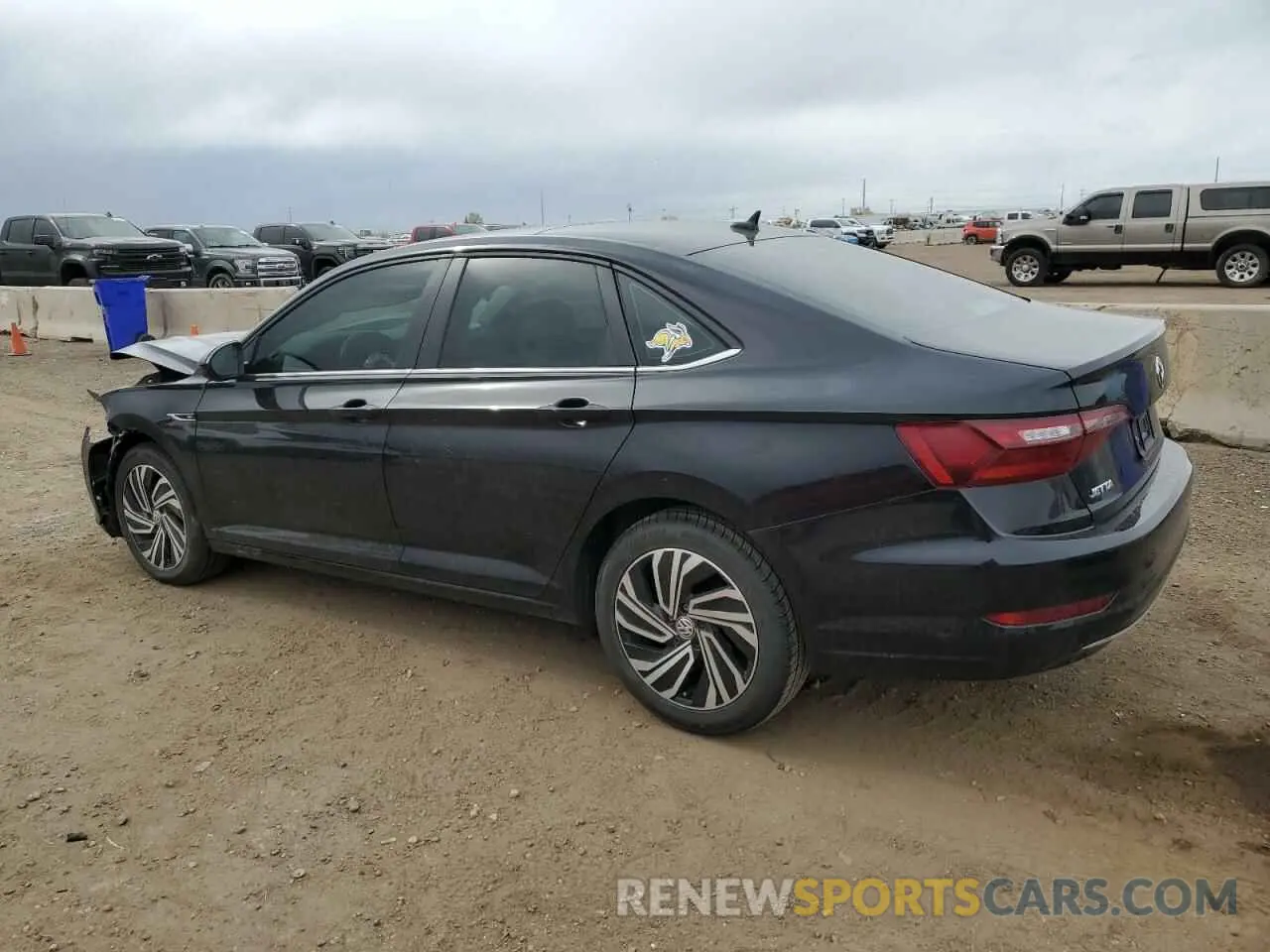 2 Photograph of a damaged car 3VWE57BU7MM018544 VOLKSWAGEN JETTA 2021