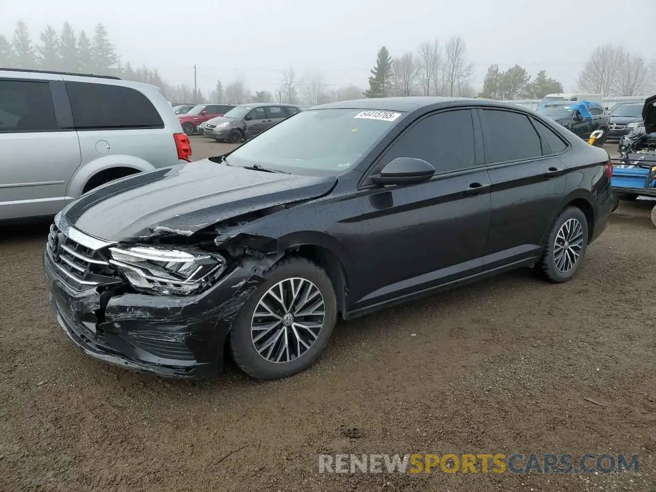 1 Фотография поврежденного автомобиля 3VWE57BU7MM073964 VOLKSWAGEN JETTA 2021