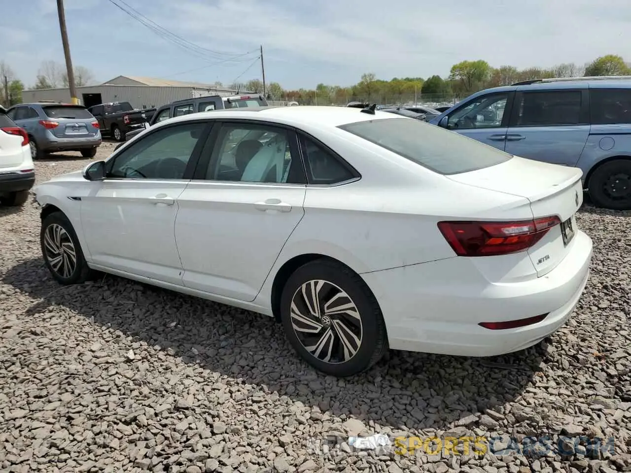 2 Фотография поврежденного автомобиля 3VWE57BU9MM103207 VOLKSWAGEN JETTA 2021