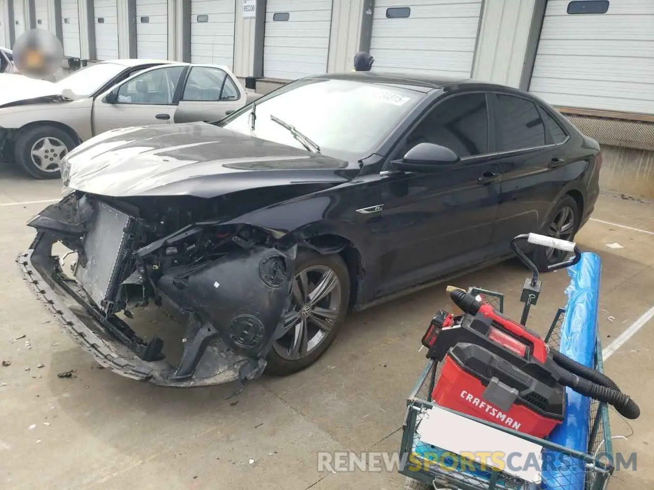 1 Photograph of a damaged car 3VWN57BU2MM097637 VOLKSWAGEN JETTA 2021