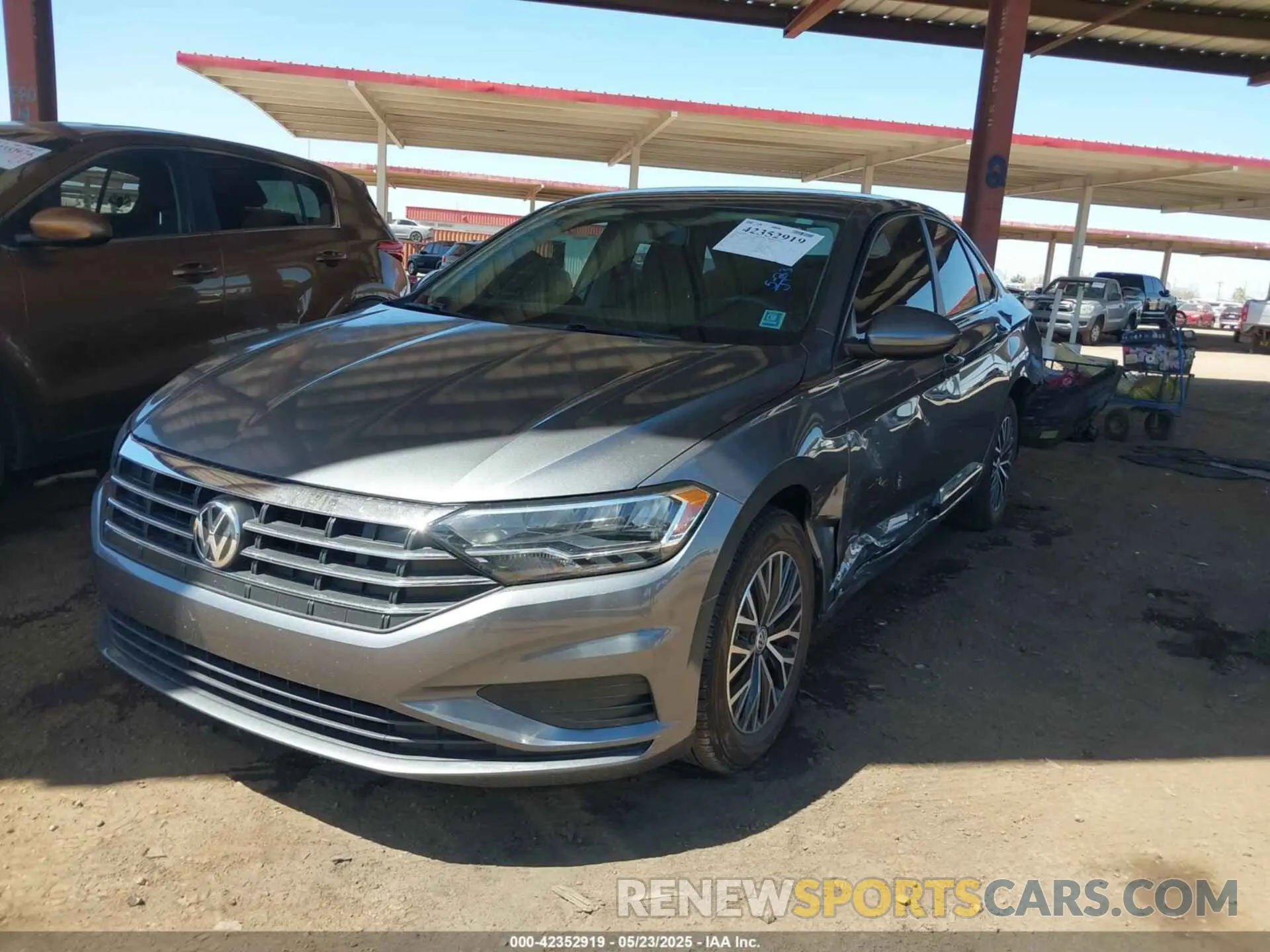 2 Photograph of a damaged car 3VWN57BU4MM052294 VOLKSWAGEN JETTA 2021