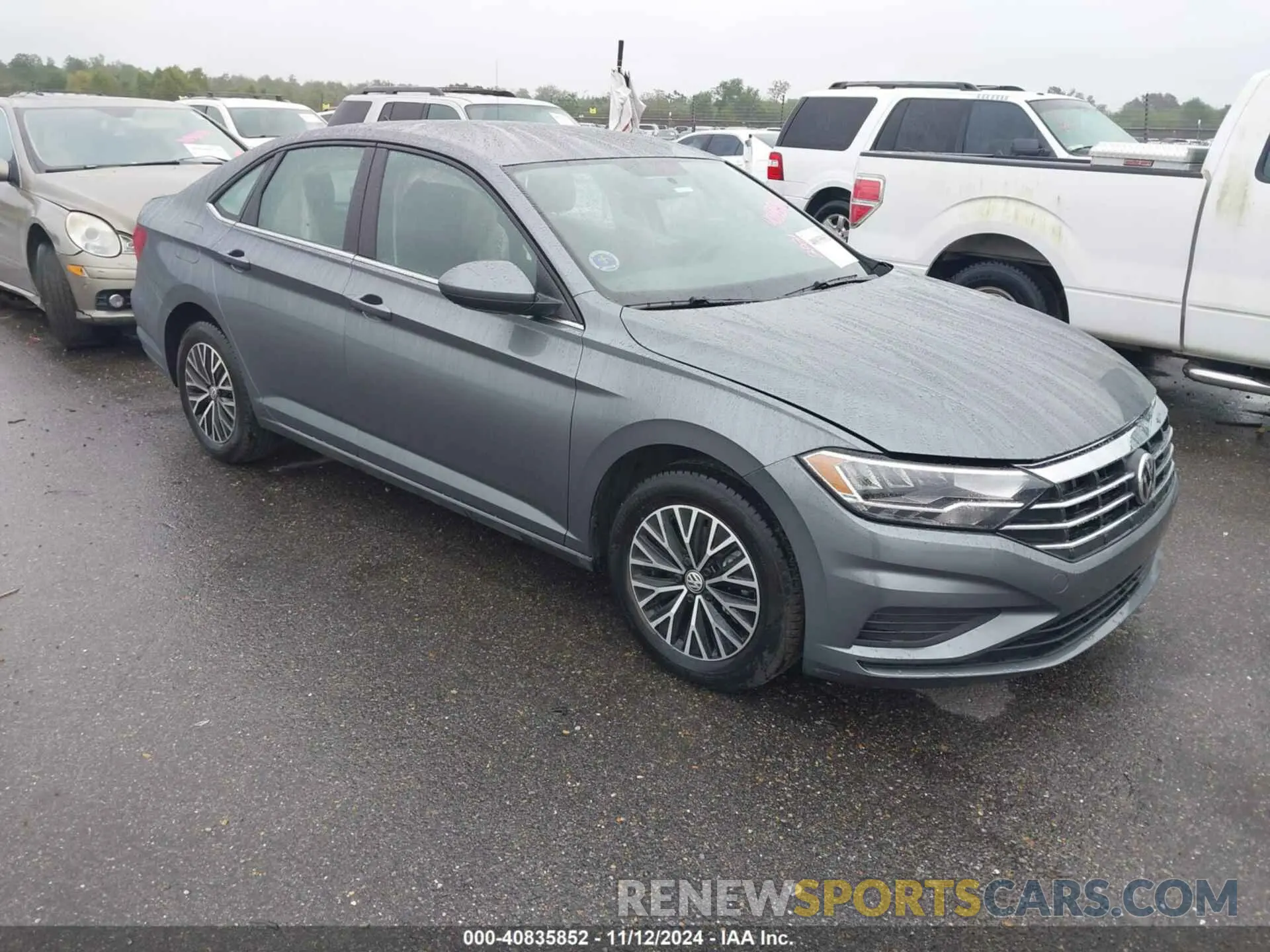 1 Photograph of a damaged car 3VWN57BU5MM070139 VOLKSWAGEN JETTA 2021