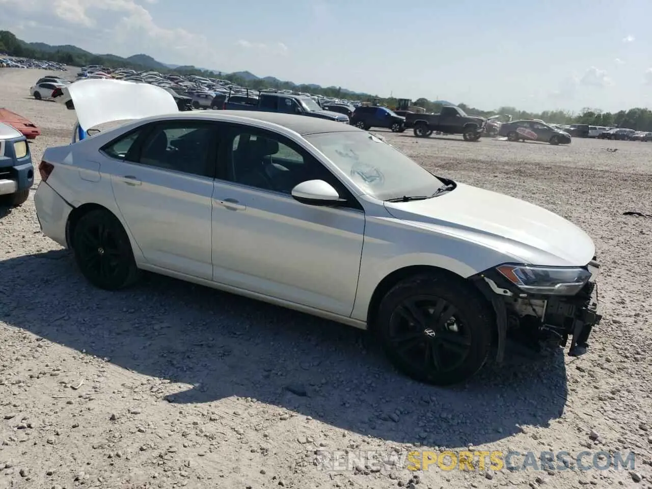4 Фотография поврежденного автомобиля 3VW7M7BU1NM007746 VOLKSWAGEN JETTA 2022