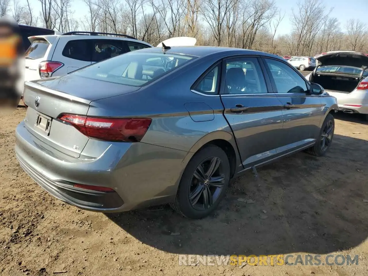 3 Фотография поврежденного автомобиля 3VW7M7BU9NM001385 VOLKSWAGEN JETTA 2022