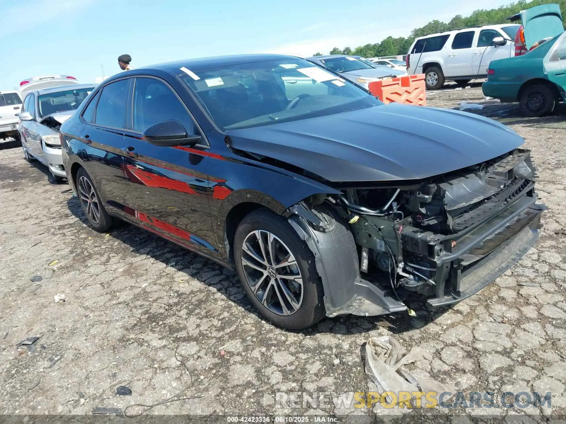 1 Фотография поврежденного автомобиля 3VWBM7BU4NM017567 VOLKSWAGEN JETTA 2022