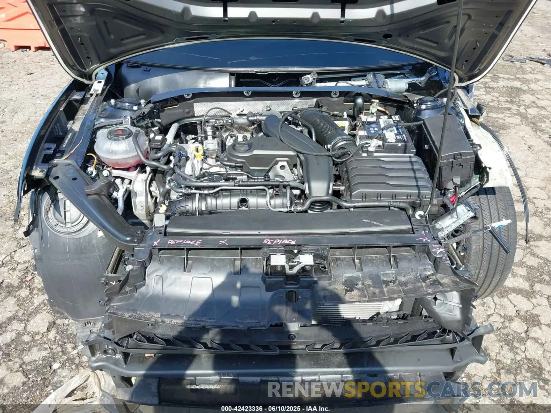 10 Фотография поврежденного автомобиля 3VWBM7BU4NM017567 VOLKSWAGEN JETTA 2022