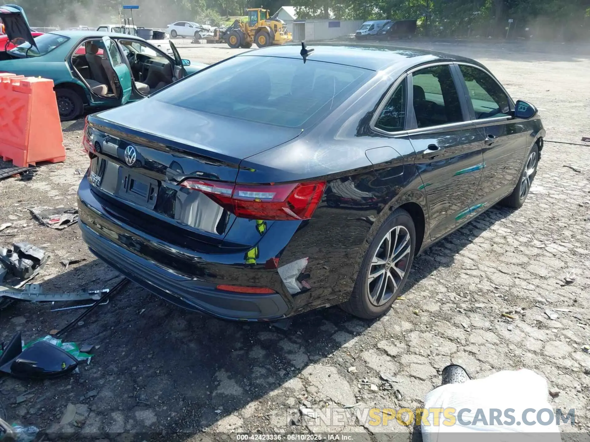 4 Фотография поврежденного автомобиля 3VWBM7BU4NM017567 VOLKSWAGEN JETTA 2022