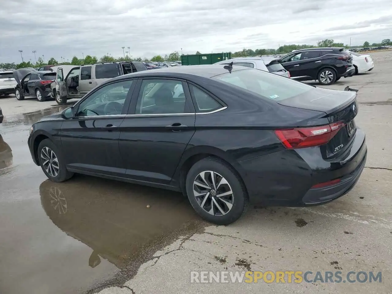 2 Photograph of a damaged car 3VWCM7BU3NM021243 VOLKSWAGEN JETTA 2022