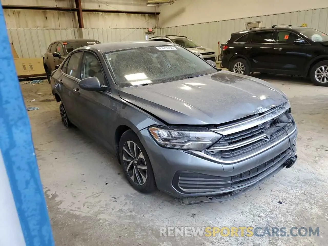 4 Photograph of a damaged car 3VWCM7BU5NM001284 VOLKSWAGEN JETTA 2022