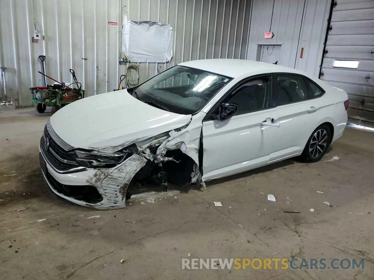 1 Фотография поврежденного автомобиля 3VWCM7BU5NM025391 VOLKSWAGEN JETTA 2022