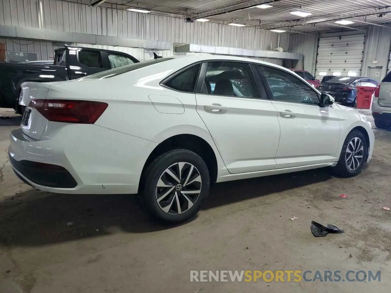 3 Фотография поврежденного автомобиля 3VWCM7BU5NM025391 VOLKSWAGEN JETTA 2022