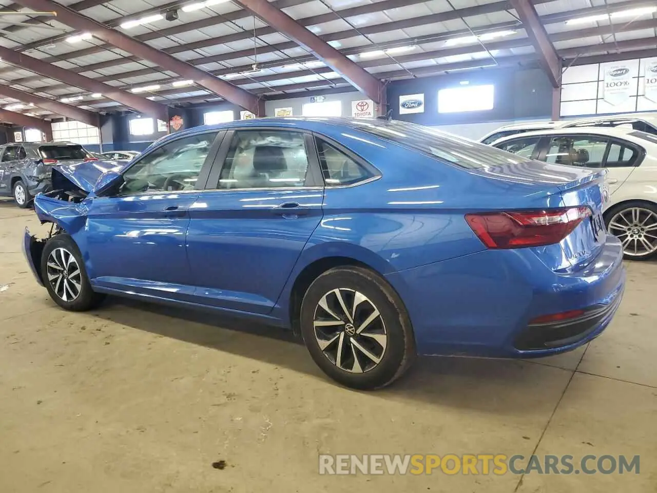 2 Photograph of a damaged car 3VWCM7BU7NM016093 VOLKSWAGEN JETTA 2022