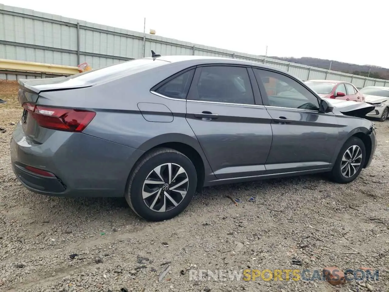 3 Фотография поврежденного автомобиля 3VWCM7BU7NM021570 VOLKSWAGEN JETTA 2022