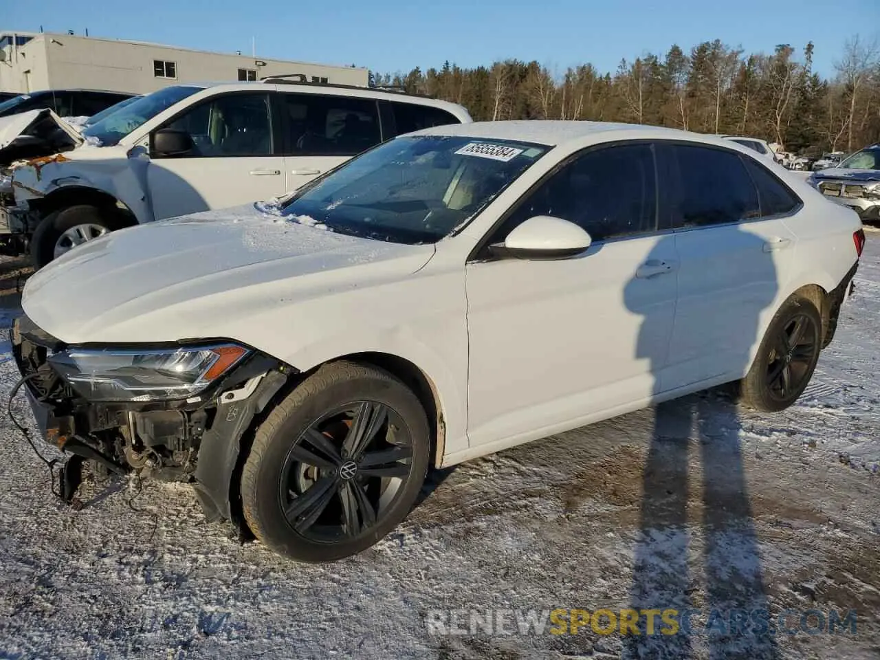 1 Photograph of a damaged car 3VWEM7BU2NM001980 VOLKSWAGEN JETTA 2022