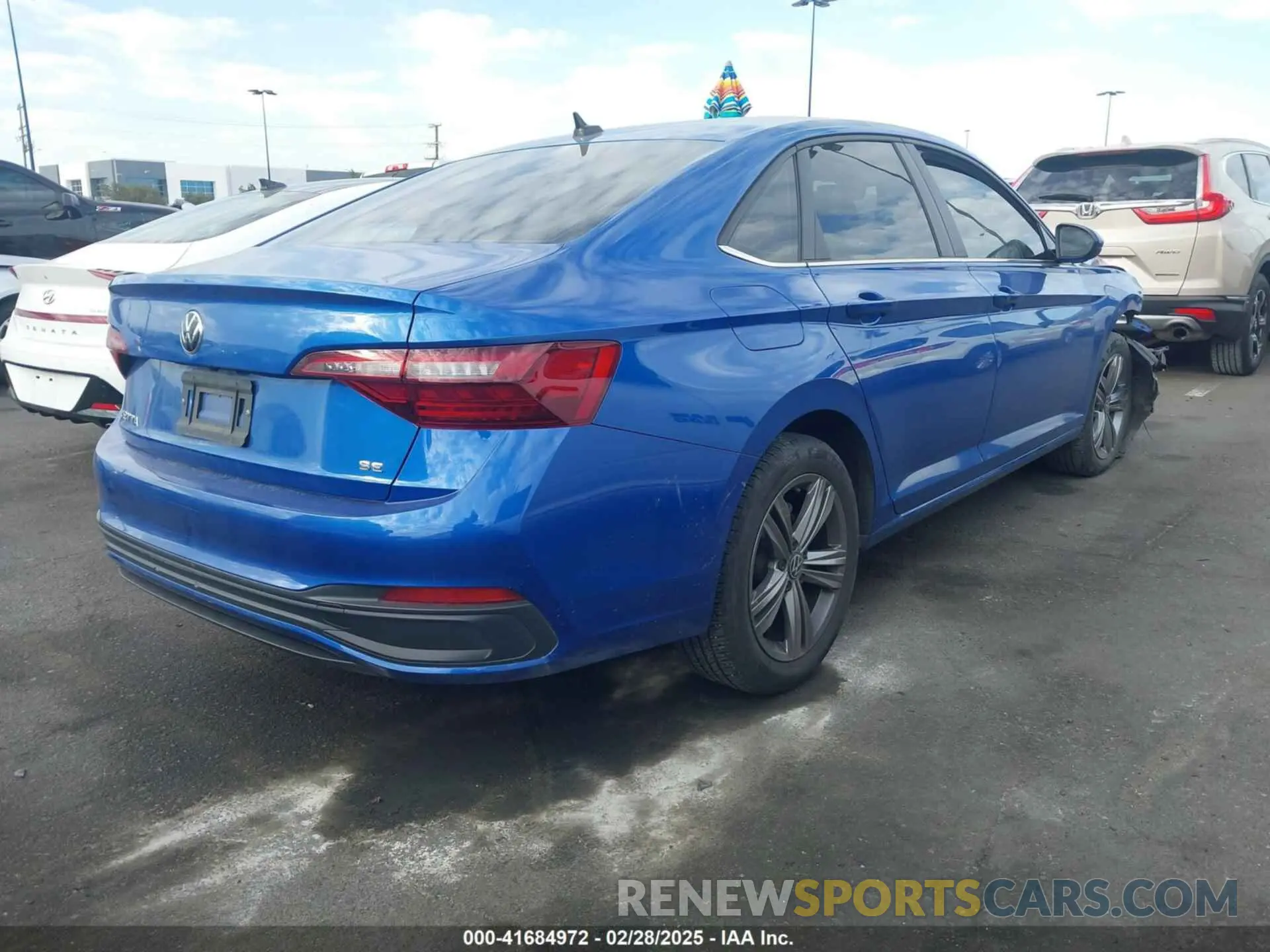 4 Фотография поврежденного автомобиля 3VWEM7BU6NM011430 VOLKSWAGEN JETTA 2022