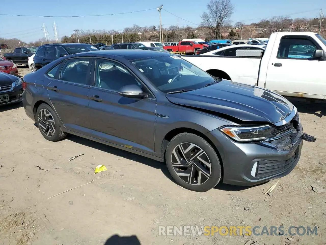 4 Фотография поврежденного автомобиля 3VWGM7BU4NM026002 VOLKSWAGEN JETTA 2022