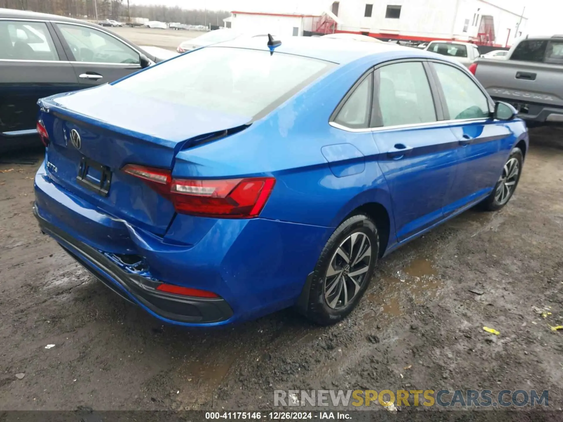 4 Фотография поврежденного автомобиля 3VWNM7BU5NM020782 VOLKSWAGEN JETTA 2022