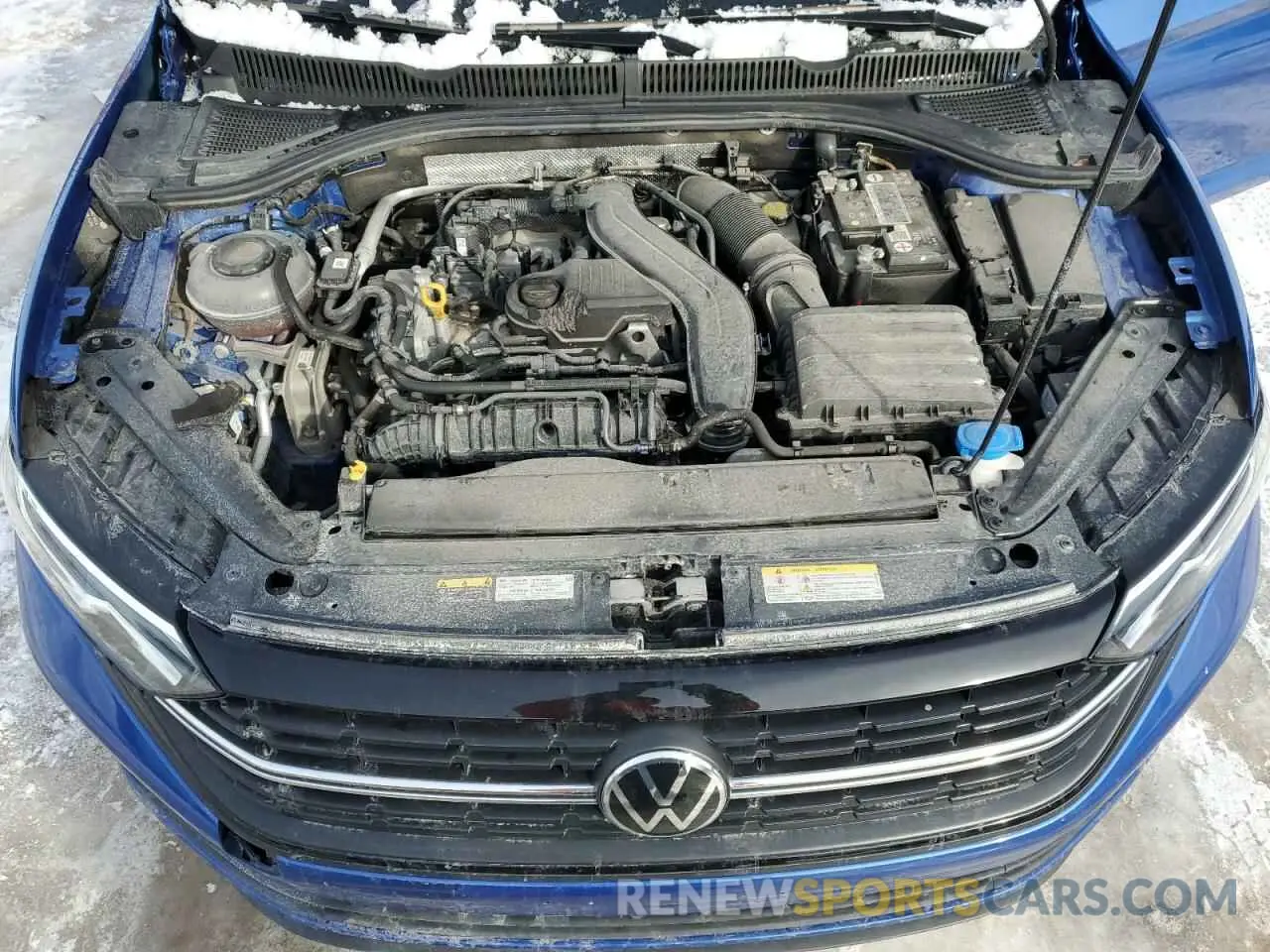 11 Фотография поврежденного автомобиля 3VWSM7BU3NM001991 VOLKSWAGEN JETTA 2022